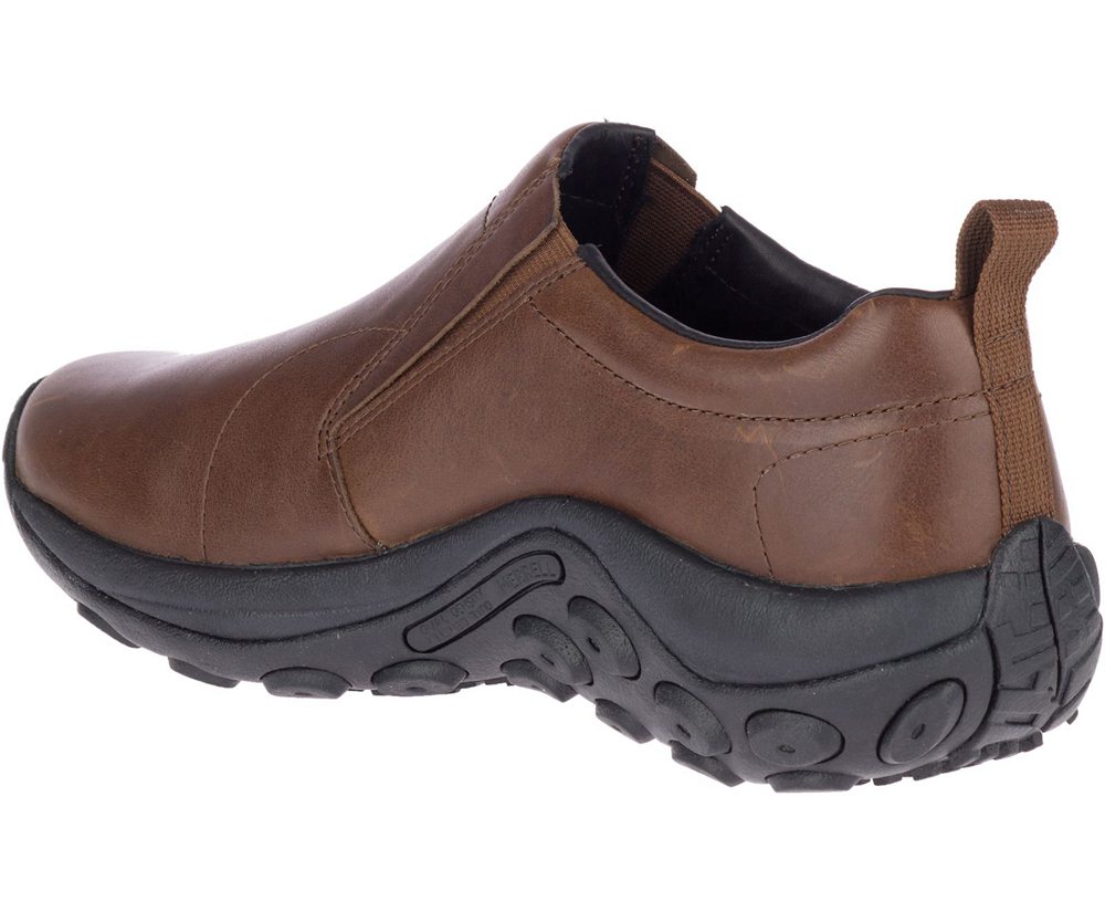 Merrell Slip Ons Brown - Jungle Moc Leather 2 - Mens 75NIMYGVW